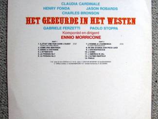 Grammofoon / Vinyl Ennio Morricone &ndash; Het Gebeurde In Het Westen 13 nrs LP 1973