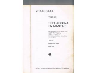 Automotive Vraagbaak Opel Ascona en Manta B 1978 &ndash; 1981