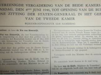 Geschiedenis en Politiek Handelingen van de Staten-Generaal 1946