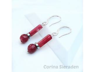 Sieraden en Tassen Oorhangers met natuursteen