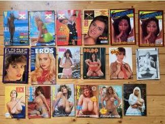 Magazines en tijdschriften Heel veel ouderwetse seksboekjes jaren 60 70 80 90 magazines