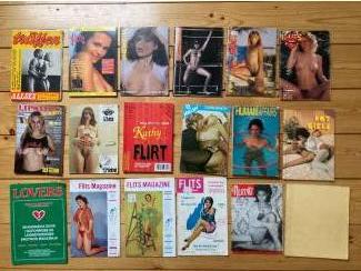 Magazines en tijdschriften Heel veel ouderwetse seksboekjes jaren 60 70 80 90 magazines