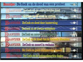 Detectives en Spanning A.C. Baantjer boeken genummerd per stuk &euro;2,00 mooie staat