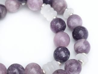 Armbanden Armbandenset van natuursteen