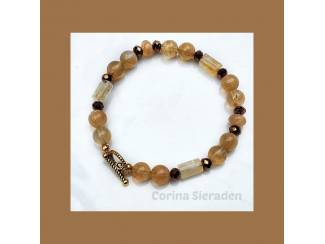 Armband van natuursteen