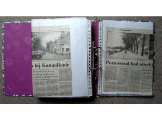 Tijdschriften, Kranten en Knipsels Purmerend - Waterland verzamelmap met veel krantenknipsels