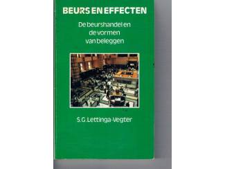 Overige Boeken en Diversen Beurs en effecten &ndash; S.G. Lettinga-Vegter