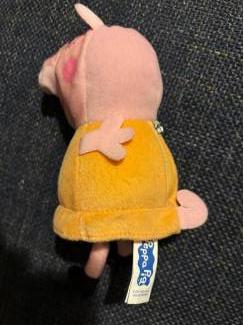 Speelgoed | Knuffels Peppa Pig knuffel big gele jurk Peppa big biggetje