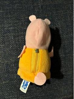 Speelgoed | Knuffels Peppa Pig knuffel big gele jurk Peppa big biggetje