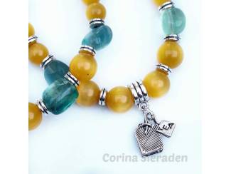 Armbanden Armband van natuursteen