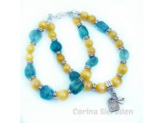 Armbanden Armband van natuursteen