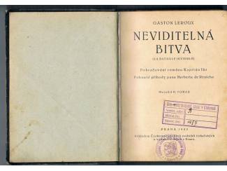 Buitenlandse Boeken Gaston Leroux &ndash; Neviditelna Bitva