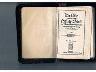 Die Bibel oder die ganze heilige  Schrift &ndash; 1915