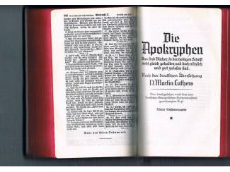 Religieus Die Bibel oder die ganze heilige  Schrift &ndash; 1935
