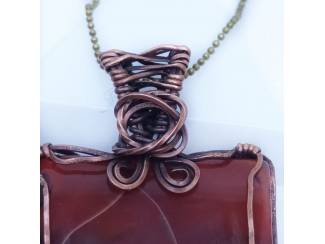 Kettinghangers Hanger met agaat