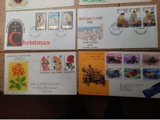 Postzegels | Diversen New Zealand. 8 FDC's