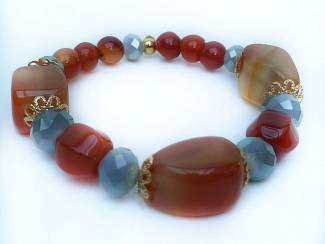 Armbanden Armbandenset van natuursteen AANBIEDING
