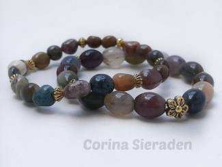 Armbanden Armbandenset van natuursteen AANBIEDING