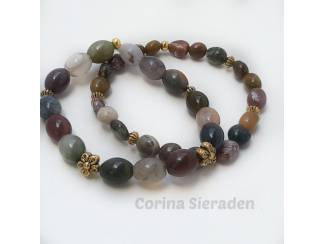 Armbanden Armbandenset van natuursteen AANBIEDING