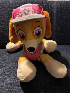 Nickelodeon Paw Patrol grote knuffel oranje roze