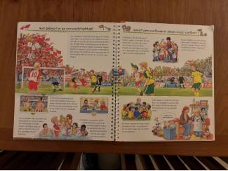 Kinderboeken Hoe wat waarom ? Alles over voetbal (4+) Flap ontdekboek