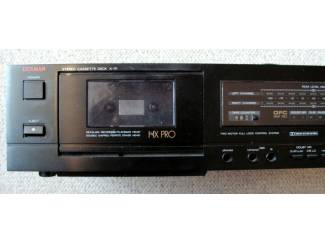 Geluid Luxman K-111 cassettedeck in zeer mooie werkende staat