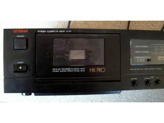 Geluid Luxman K-111 cassettedeck in zeer mooie werkende staat