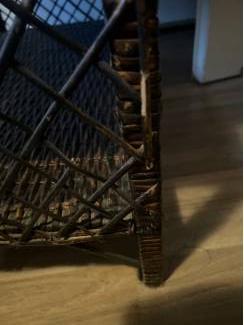 Huis en inrichting Rotan boeken stellingkast