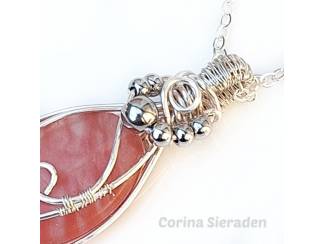 Kettinghangers Hanger met natuursteen