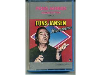 Cassettebandjes Fons Jansen Kwartetten deel 1 cassette 1975 14 nrs ZGAN