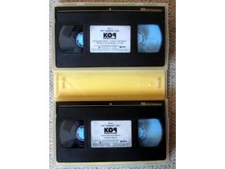 Film en Tv Het cabaret van Kopspijkers BOEK 2 DVD’s 2 VHS banden MOOI