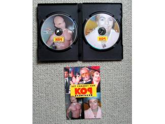 Film en Tv Het cabaret van Kopspijkers BOEK 2 DVD’s 2 VHS banden MOOI