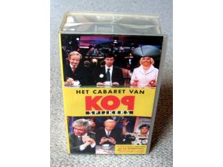Film en Tv Het cabaret van Kopspijkers BOEK 2 DVD’s 2 VHS banden MOOI