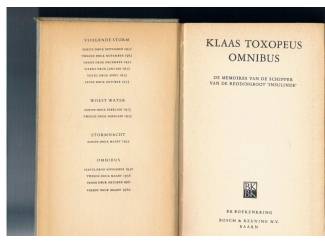 Biografieën Omnibus – Klaas Toxopeus