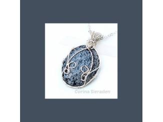Hanger met obsidiaan