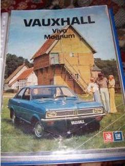 Automerken, Motoren en Formule 1 vauxhall folders 1 map vol