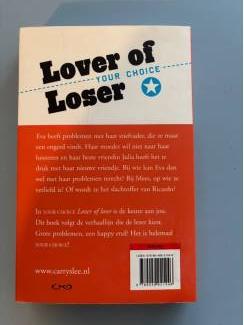 Jeugdboeken Carry Slee : your choice Lover of Loser