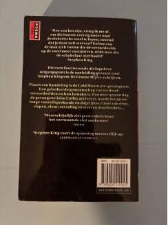 Thrillers en Spanning Stephen King : The green Mile de groene Mijl