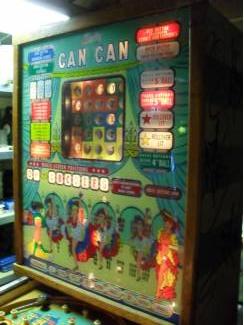 Automaten | Flipperkasten Bally Bingo  CAN CAN