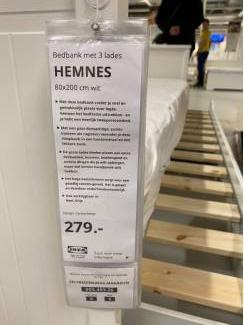 Slaapkamer | Bedden IKEA HEMNES bed 80/160x200