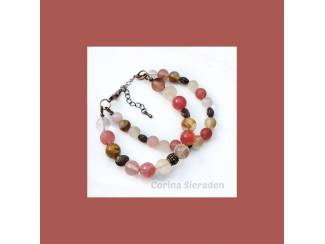 Armband van natuursteen