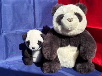 Pandabeer set van 2 panda beren Gund knuffel