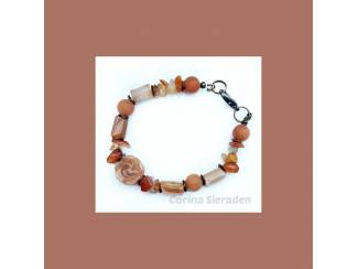 Armband van natuursteen