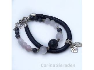 Armbanden Armbandenset van natuursteen AANBIEDING