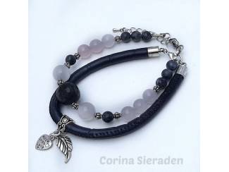 Armbanden Armbandenset van natuursteen AANBIEDING