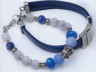 Armbandenset van natuursteen AANBIEDING