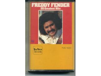 Cassettebandjes Freddy Fender &ndash; 20 Greatest Hits cassette 1979 ZGAN