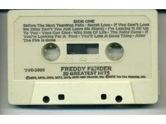 Cassettebandjes Freddy Fender &ndash; 20 Greatest Hits cassette 1979 ZGAN