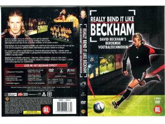 DVD David Beckham's beroemde voetbaltechnieken 2 dvd’s 2004 ZGAN