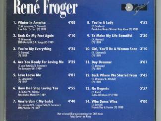 CD Rene Froger 5 CD's €2 per stuk 5 voor €7,50 ZGAN